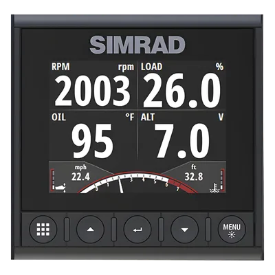 Display Digital Marino / Pantalla Color 4.1" / Enlace Óptico / NMEA 2000 / AIS Avanzado / DSC / Piloto Automático