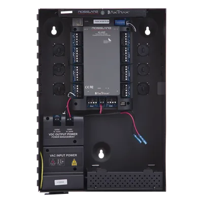 Controlador de Acceso / 4 Lectoras Wiegand 26 Bits / 30,000 Tarjetas / 20,000 Eventos / TCP/IP y RS485 / Expandible a 64 Controladores