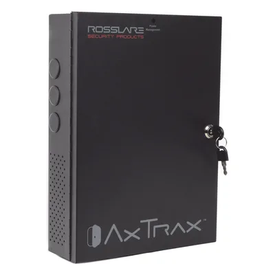 Controlador de Acceso IP / 2 Lectoras Wiegand / 30,000 Tarjetas / 20,000 Eventos / Gabinete con Fuente 12VDC 4A / TCP-IP y RS485