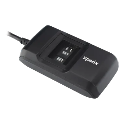 Lector Enrolador de Huella Dactilar / 500 ppi / 256 Niveles de Gris / Área 15.2 x 20.3 mm / USB 2.0 / IP65 / FBI PIV y FAP 20