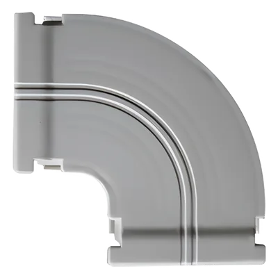 Curva Horizontal 90° / Canaleta DX10000 / ABS V0 / -20°C a +80°C / 0.025 kg/m / 3.28 ft Aplicaciones