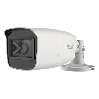 Cámara Bala TURBOHD / 2 Megapixel 1080p / Lente Varifocal 2.8-12 mm / IR EXIR 40 m (131.2 ft) / IP66 / Multiprotocolo TVI-AHD-CVI-CVBS / -40°C a 60°C