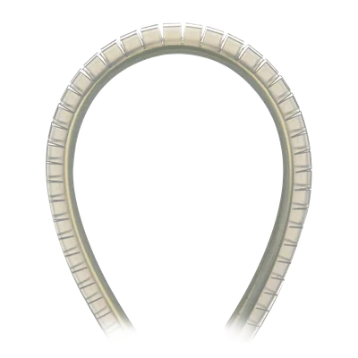 Cubre-filos Ranurado con Adhesivo / 2.5-3.7mm / 30.5m (100ft) / Polietileno / UL94HB / -40 a 50°C