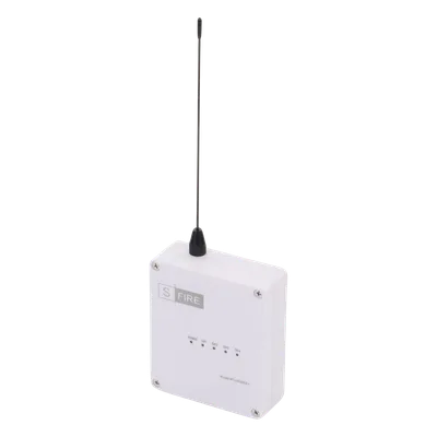 Receptor Inalámbrico / 2500 m (8202.1 ft) de Alcance / 4 Salidas de Relevador Tipo C / Frecuencia 433.92 MHz / Operación -20°C a +80°C