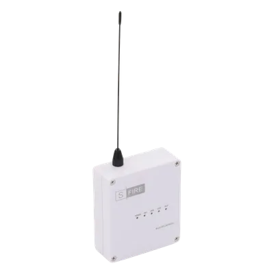 Receptor Inalámbrico / 2500 m (8202.1 ft) de Alcance / 4 Salidas de Relevador Tipo C / Frecuencia 433.92 MHz / Operación -20°C a +80°C