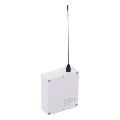 Receptor Inalámbrico / 2500 m (8202.1 ft) de Alcance / 4 Salidas de Relevador Tipo C / Frecuencia 433.92 MHz / Operación -20°C a +80°C