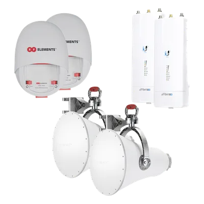 Kit de Enlace Backhaul / 5 GHz / 1 Gbps / Ultra Horn TwistPort / -40°C a 55°C / 2 MPPS
