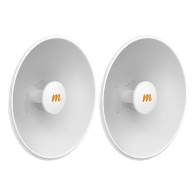 Antena Modular Dual Slant / Ganancia Ajustable 8-25 dBi / Frecuencia 4.9-6.4 GHz / Apertura 8° / Aluminio Fundido / 42.9 cm (16.9 in) Diámetro