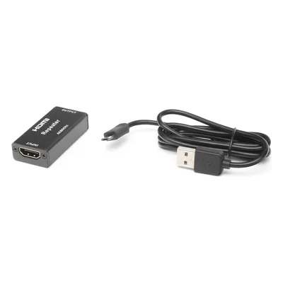 Amplificador HDMI / 4K @ 60 Hz / Extensión 40 m (131.2 ft) / HDMI 2.0 / HDCP 2.2 / Alimentación por Señal HDMI