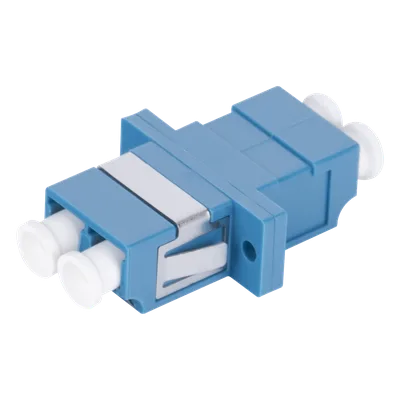 Acoplador de Fibra Óptica / Duplex LC/UPC a LC/UPC / Monomodo / Baja Pérdida de Inserción / Pasivo