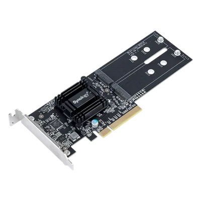Tarjeta de Expansión M.2 / PCIe 2.0 x8 / NVMe y SATA SSD / 2 Ranuras M-key / Perfil Bajo y Altura Completa / 2.3 x 7.1 x 0.7 pulgadas