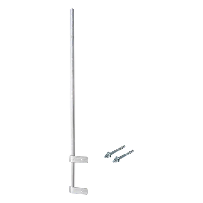 Mástil de Pared / 1.5 m (4.9 ft) / Diámetro 1-1/4' / Calibre 14 / Acero A-36 Galvanizado / Fijación Soldada