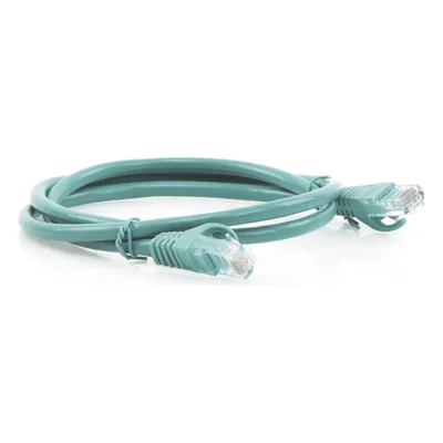 Cable de Parcheo UTP Cat6 / 1 Metro (3.28 Pies) / Cobre / Verde