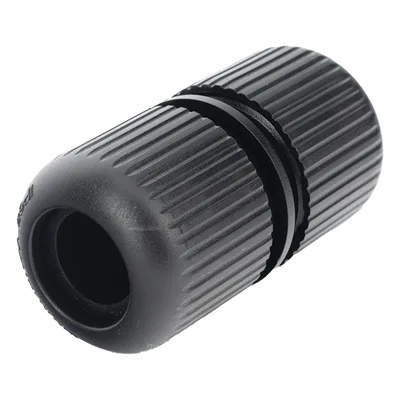 Protector Exterior IP68 / Conector Plug 12 Vcc / Cámaras Turbo HD / Polvo y Agua / Negro
