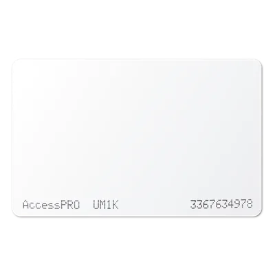 Tarjeta Dual / UHF 900MHz EPC Gen2 / MIFARE 13.56MHz 1K / ISO PVC 85.6x54x1mm / 3.37x2.13x0.04in