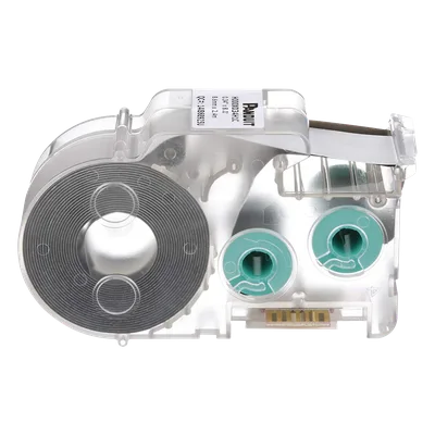 Casete de Etiquetas / Tubo Termocontráctil / 8.6 mm Ancho / 2.4 m (7.87 Pies) Largo / 18-12 AWG / Poliolefina Grado Militar / Contracción 3:1 / -55 a 135°C / Blanco
