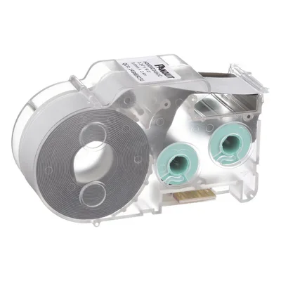 Casete de Etiquetas / Tubo Termocontráctil / 8.6 mm Ancho / 2.4 m (7.87 Pies) Largo / 18-12 AWG / Poliolefina Grado Militar / Contracción 3:1 / -55 a 135°C / Blanco