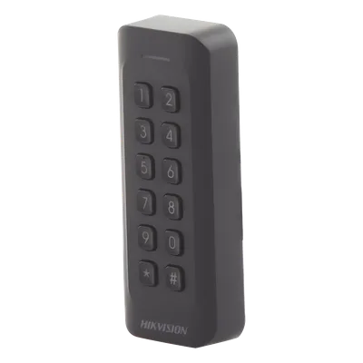 Lector de Tarjetas PROX / EM 125 kHz / Teclado Numérico / Wiegand W26/W34 / IP65 / Perfil Delgado