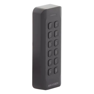 Lector de Tarjetas PROX / EM 125 kHz / Teclado Numérico / Wiegand W26/W34 / IP65 / Perfil Delgado