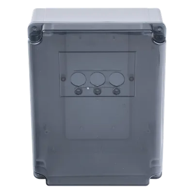 Caja de Control para Barrera / 20 x 15.2 x 5 cm / Botonera Tricolor / Compatible XBS5000 y XBF3000 / AC 130V / IP para Espacios Reducidos