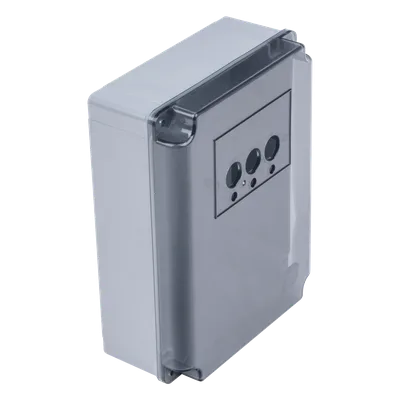 Caja de Control para Barrera / 20 x 15.2 x 5 cm / Botonera Tricolor / Compatible XBS5000 y XBF3000 / AC 130V / IP para Espacios Reducidos