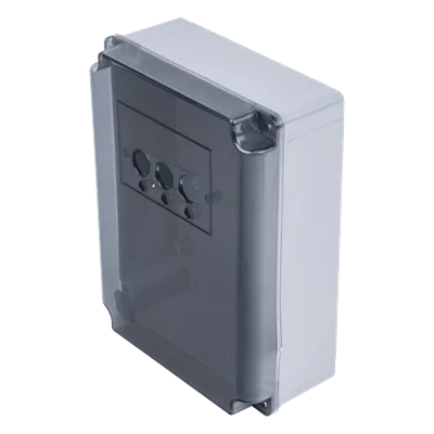 Caja de Control para Barrera / 20 x 15.2 x 5 cm / Botonera Tricolor / Compatible XBS5000 y XBF3000 / AC 130V / IP para Espacios Reducidos