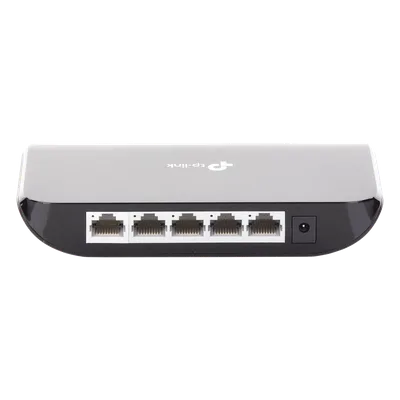 Switch de escritorio / 5 puertos RJ45 / 10/100/1000 Mbps / Green Ethernet / 2.41W máximo