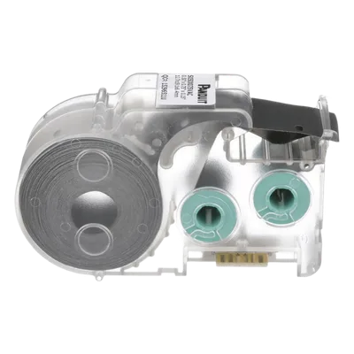 Casete de Etiquetas Autolaminadas / 350 Etiquetas / 0.75 x 0.75 in / 18-14 AWG / Vinilo / -46°C a 107°C