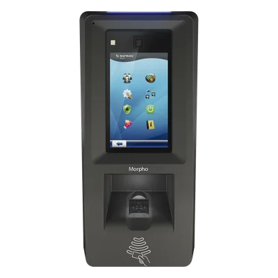 Lector de Huellas Dactilares / IP65 / IK09 / PoE / iCLASS / Detección de Dedo Falso / 2.13 pies x 2.13 pies x 0.82 pies
