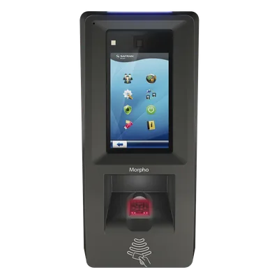 Lector de Huellas Dactilares / IP65 / IK09 / PoE / iCLASS / Detección de Dedo Falso / 2.13 pies x 2.13 pies x 0.82 pies