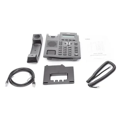 Teléfono IP / 2 Líneas SIP / Pantalla LCD 128x48 / Audio HD G.722 y Opus / Conferencia 3 Vías / PoE 802.3af / OpenVPN / Soporte EHS