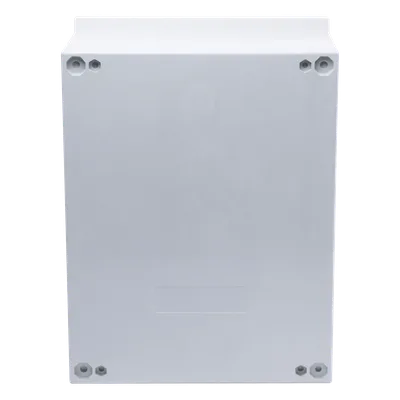 Gabinete de Poliéster / IP65 / 300 x 400 x 200 mm / Carga 30 kg / Placa Trasera Incluida / Cerradura con Llave
