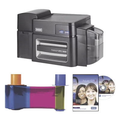 Kit de Impresora Profesional de Doble Cara DTC1500/ Borrado información/ Marca de Agua/ Incluye Ribbon y Software