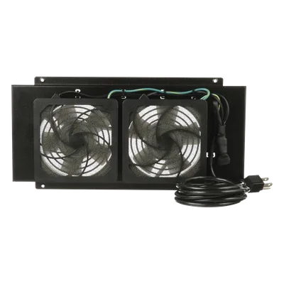 Kit de Ventiladores para Gabinete / 2 Unidades / 122 CFM Total / 120 Vca / Cable 2 m (6.6 ft) / Montaje Completo