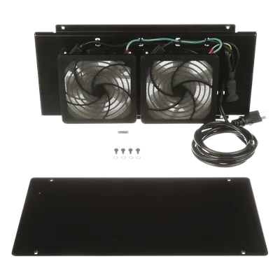 Kit de Ventiladores para Gabinete / 2 Unidades / 122 CFM Total / 120 Vca / Cable 2 m (6.6 ft) / Montaje Completo