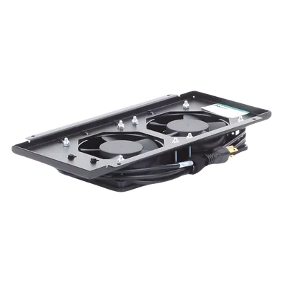 Kit de Ventiladores para Gabinete / 2 Unidades / 122 CFM Total / 120 Vca / Cable 2 m (6.6 ft) / Montaje Completo