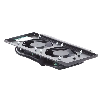 Kit de Ventiladores para Gabinete / 2 Unidades / 122 CFM Total / 120 Vca / Cable 2 m (6.6 ft) / Montaje Completo