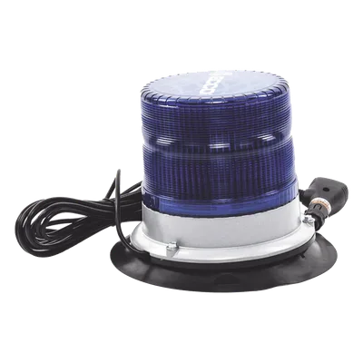 Baliza LED de Pulso / SAE Clase I / 11 Patrones de Flash / 12-24 VDC / IP67 / Montaje Magnético de Vacío
