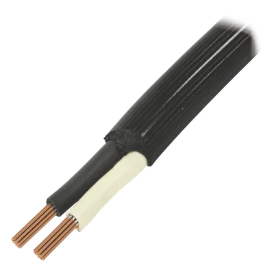 Cable Eléctrico de Uso Rudo / 2 Conductores 14 AWG / 19 Hilos / 600 V / 100 m (328 ft) / 90 °C Seco / LSZH-FV2 / NMX-J-010-ANCE