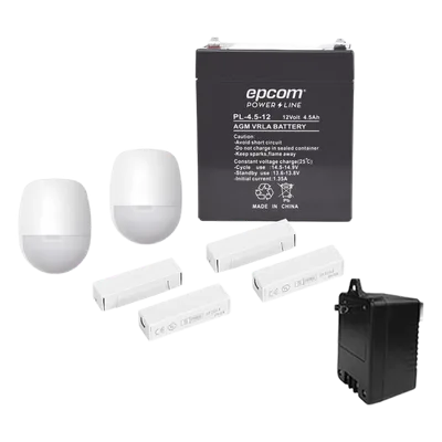 Kit de accesorios / Sistema de alarma cableado / Sensor de movimiento / Sirena / Multi-marca