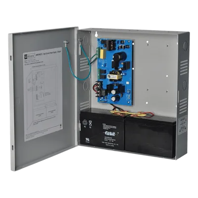 Fuente de poder / 12/24 VDC / 4 A / Entrada dual 115/230 VAC / Cargador de baterías / Salidas filtradas y reguladas