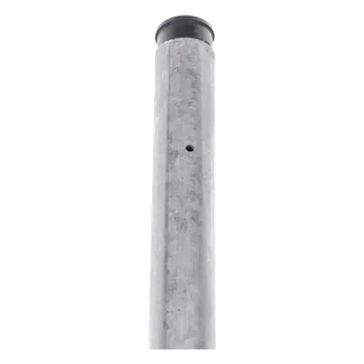 Poste de Esquina para Cerco Eléctrico / Acero Galvanizado G60 / 1.20 m (3.9 ft) / 5 Perforaciones / 1" Diámetro