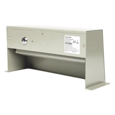 Botón de Pánico Tipo Pedal / Contacto NO/NC / Construcción Metálica / 333 x 88 x 145 mm / 1 kg / Para Paneles AX Hybrid PRO