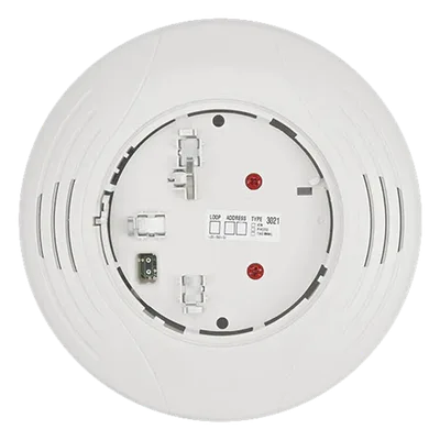 Base Sonora Direccionable / Volumen Seleccionable 75/85 dBA / Tono Temporal 3, 4 o March Time / Color Blanco / Terminales SEMS 14-12 AWG