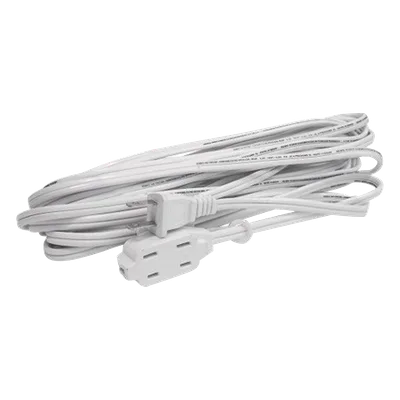 Extensión Eléctrica Doméstica / 5 m (16.4 ft) / 127 V CA / 8 A Máximo / Calibre 16 AWG / NEMA 1-15P