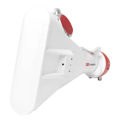 Antena Sectorial Asimétrica / 17 dBi / Haz 60° / 5180-6000 MHz / Conectores N Hembra