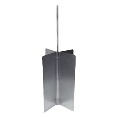 Electrodo de Tierra Tipo Rehilete / Acero Inoxidable / Diseño Cruceta / Estándares EIA/TIA J-STD-607-A y BICSI / Mantenimiento Semestral