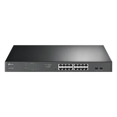 Switch PoE / 16 Puertos Gigabit / 2 SFP / 192W / 34 VLANs / 23.8 Mpps