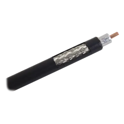 Cable Coaxial / 50 Ohms / Conductor Sólido de Aluminio / Tramo 5 m (16.40 ft)