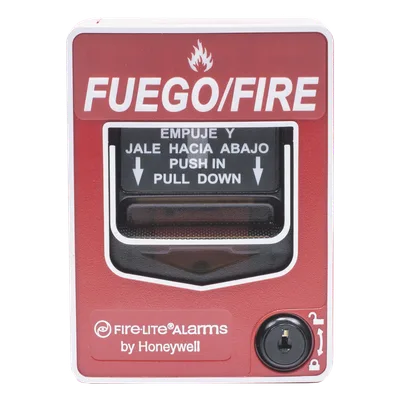 Estación Manual de Incendio Inalámbrica / Direccionable / Doble Acción / Bilingüe Español-Inglés / Red Mesh Swift
